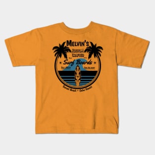 Melvin's Kustom Crafted Surfboards Kids T-Shirt